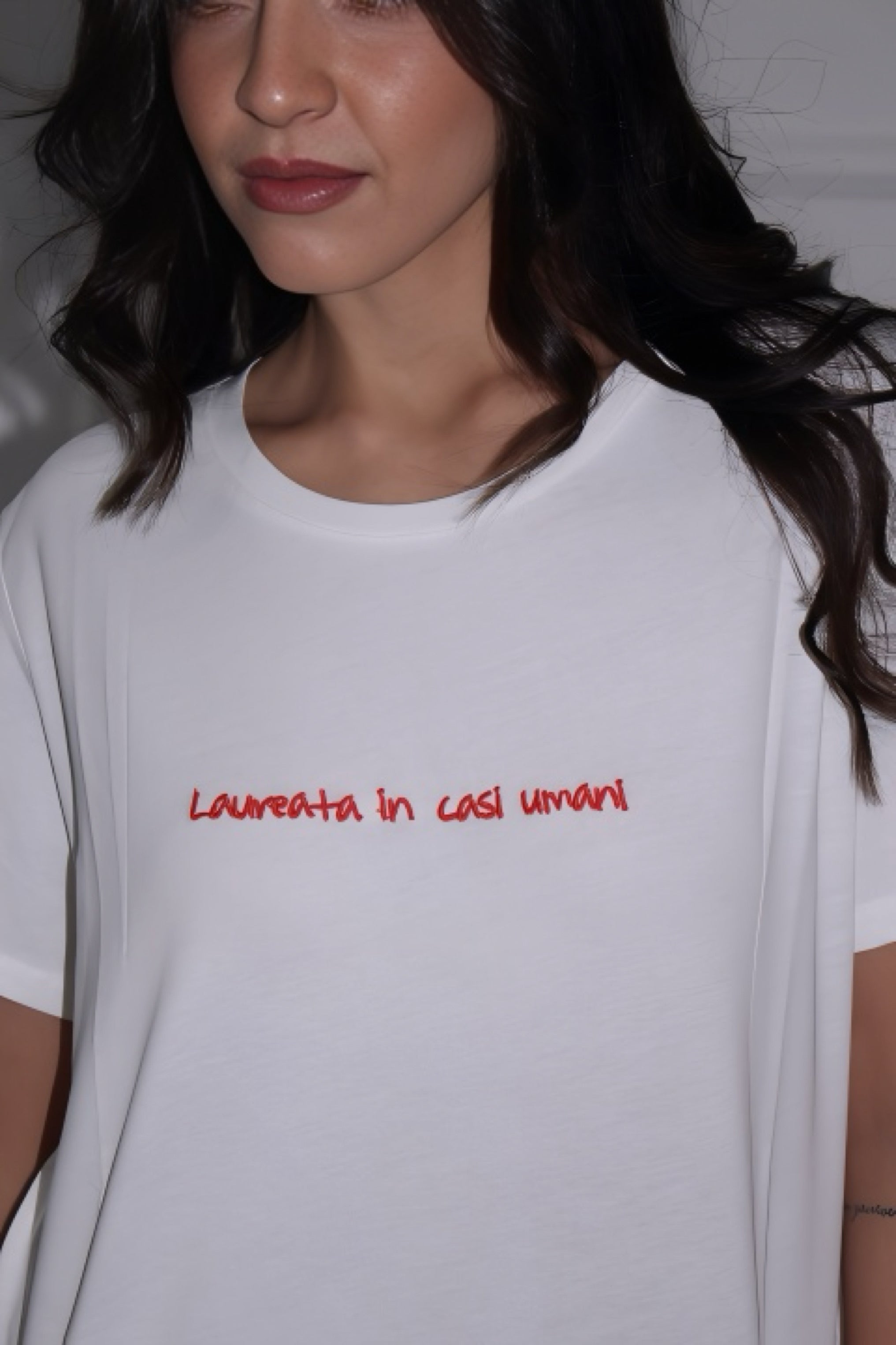 T-shirt "Laureata In Casi Umani"